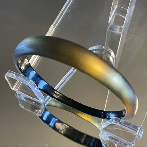 Alexis Bittar Lucite Skinny Tapered Bangle Bracelet